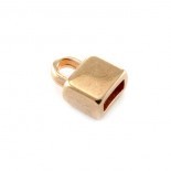 Eindkapje Flat 5mm - Rose Gold - 1087327