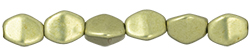 Pinch Bead 5 x 3mm Saturated Metallic Limelight - 2-53-06B09