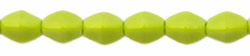 Pinch Bead 5 x 3mm Opaque Olivine - 2-53-53400