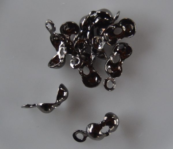 Kalotjes met oog 5mm - Gunmetal