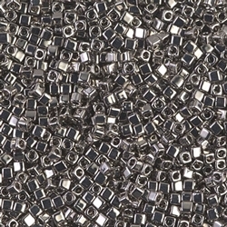 Cube beads 1.8mm - Nickel Plated - 190