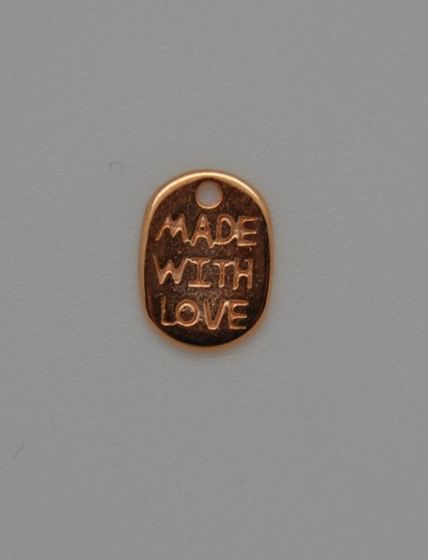 "Made with Love" 8x11mm Rose Gold - 78412812.032