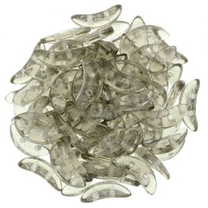 Crescent beads 3 x 10mm - Black Diamond - 310-4001