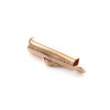 Slide Tube 16x4mm - 2 stuks - Rose Gold - 78050953