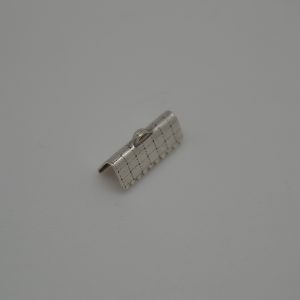 Clips 15mm - 2 stuks - Mat Silver - 78050018