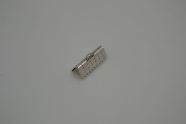 Clips 15mm - 2 stuks - Mat Silver - 78050018