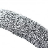 Crystal Fabric 20mm - Crystal CAL/Jet