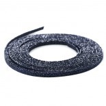 Plat leder 10mm - Leopard Metal Renforcé Marine - PROMOTIE