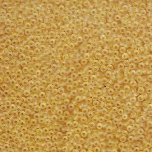 Rocaille 11/0 - Mat Transparent Light Topaz AB - 132FR