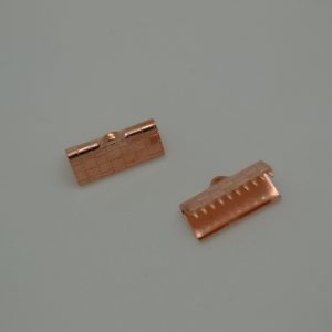 Clips 15mm - 2 stuks - Rose Gold - 78050018