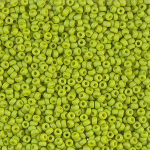 Rocaille 11/0 - Opaque Lime Mat - 2316(cr)