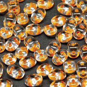 Super Duobead 2.5 x 5mm Crystal Light Topaz Lined 500030-44887