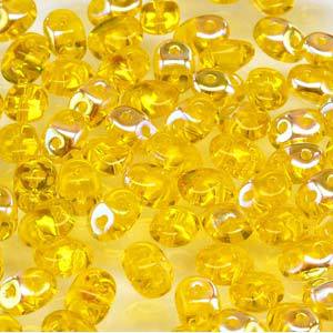 Super Duobead 2.5 x 5mm Amber AB 580020-28701