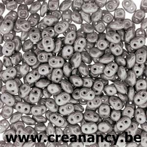 Super Duobead 2.5 x 5mm Chalk Jet Lustre 503000-14449