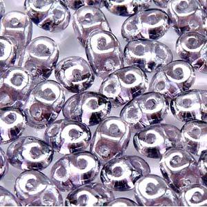 Super Duobead 2.5 x 5mm Tanzanite White Luster 520500-14400