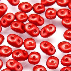 Super Duobead 2.5 x 5mm Chalk Lava Red 503000-01890