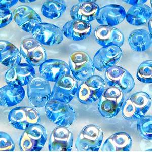 Super Duobead 2.5 x 5mm Aquamarine AB 560020-28701