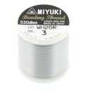 Miyuki Beading Thread Zilver - 3