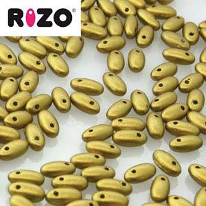 Rizo Bead 2.5 x 6mm Olive Gold - RZ256-00030-01720