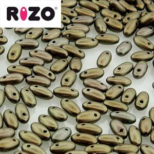Rizo Bead 2.5 x 6mm Zinc Iris - RZ256-00030-01670