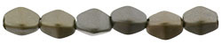 Pinch Bead 5 x 3mm Matte Metallic Leather 2-53-K0167