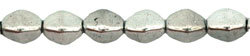 Pinch Bead 5 x 3mm Silver - 2-53-27000