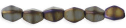Pinch Bead 5 x 3mm Matte Iris Brown - 2-53-21115