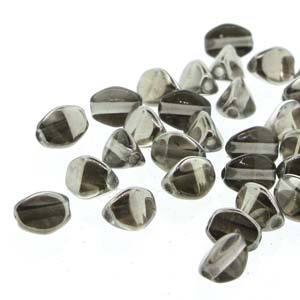 Pinch Bead 5 x 3mm Crystal Chrome - PNC05-00030-27401