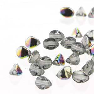 Pinch Bead 5 x 3mm Crystal Vitrail - PNC05-00030-28101