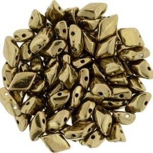 GEMduo beads 8x5mm - Bronze