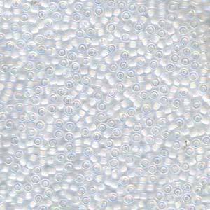 Rocaille 11/0 - White Lined Crystal AB - 284