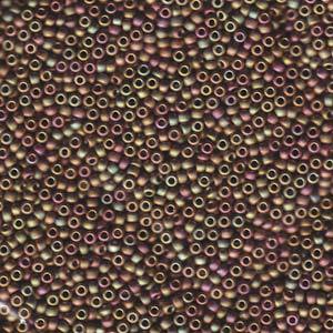 Rocaille 11/0 - Matte Metallic Khaki Iris - 2035