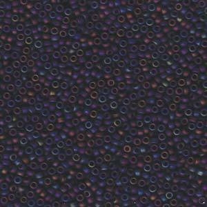 Rocaille 11/0 - Matte Metallic Midnight Blue Iris - 2014