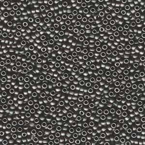 Rocaille 11/0 - Mat Metallic Charcoal - 2010