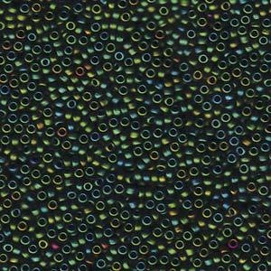Rocaille 11/0 - Matte Metallic Green Iris - 2020