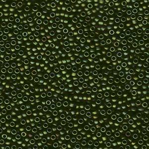 Rocaille 11/0 - Matte Metallic Dark Olive - 2015