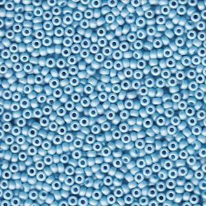 Rocaille 11/0 - Matte Opal Turquoise Blue Luster - 2029