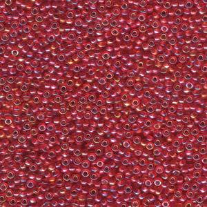 Rocaille 11/0 - S/L Flame Red AB - 1010