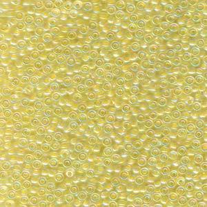 Rocaille 11/0 - Light Yellow Lined Crystal AB - 273