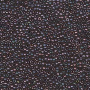 Rocaille 11/0 - Matte Metallic Eggplant Iris - 2019