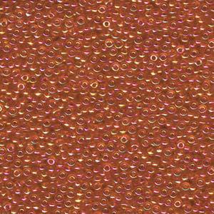 Rocaille 11/0 - Transparent Light Red AB - 254L