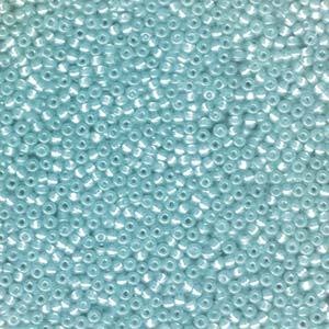 Rocaille 11/0 - Dyed Aqua S/L Alabaster - 647