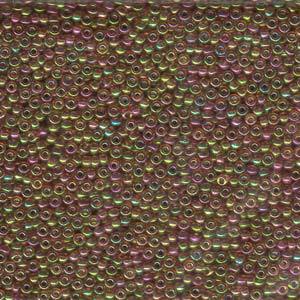 Rocaille 15/0 - Dark Topaz Rainbow Gold Luster - 301