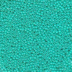 Rocaille 15/0 - Opaque Turquoise Green - 412