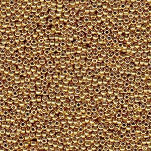 Rocaille 15/0 - Duracoat Galvanized Gold - 4202