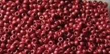 Rocaille 8/0 - Duracoat Galvanized Mat Light Cranberry - 4211F