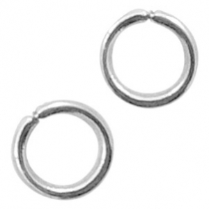 O-ring 3x0.5mm - Ø2mm - Edelstaal - Silver -55457