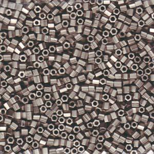 Rocaille 8/0 CUT - Cut Matte Nickel Plated - 190F C