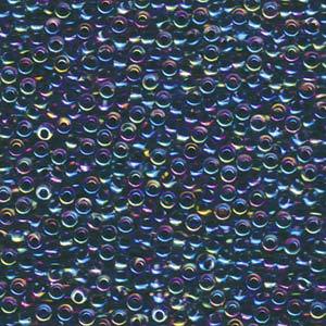 Rocaille 8/0 - Noir Lined Crystal AB - 283