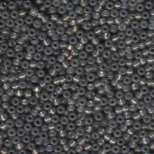 Rocaille 8/0 - Dyed Rustic Grey S/L Alabaster - 650
